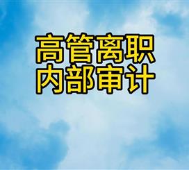 高管离职帐务审计