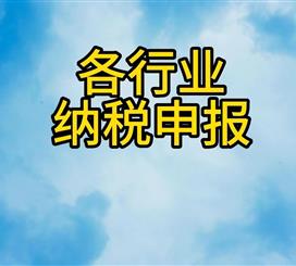各行业纳税申报
